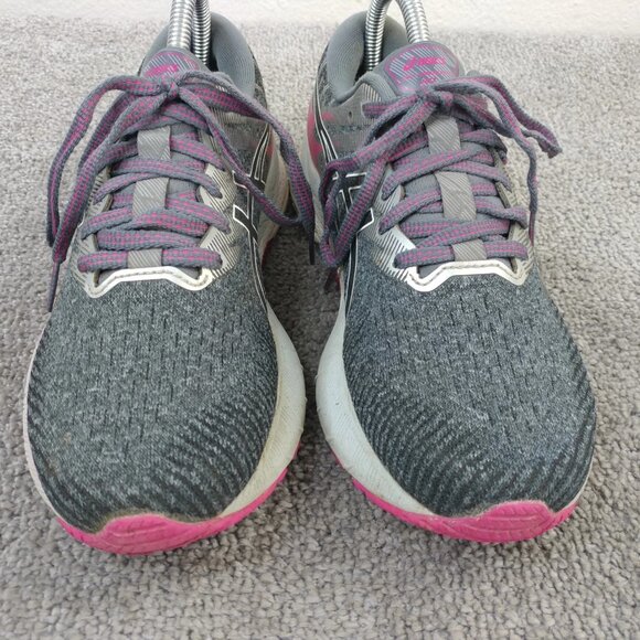 Asics GT 2000 10 Womens Size 8 Running Shoes Gray Pink Sneakers Low Top Athletic - Picture 7 of 12